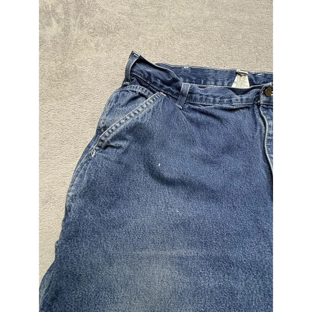 Carhartt Jeans Mens Measured 40x29 Relaxed Fit‎ Carpenter Workwear Utility Pants